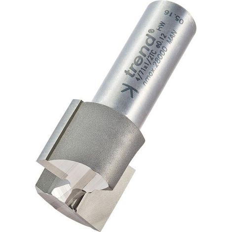 Trend 4/71X1/2TC Two Flute Cutter 23mm Dia x 19mm Cut