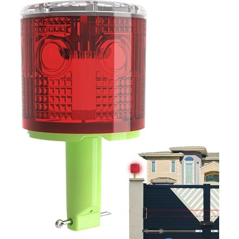 Feu d'avertissement solaire - Phare stroboscopique à LED super (1/5)