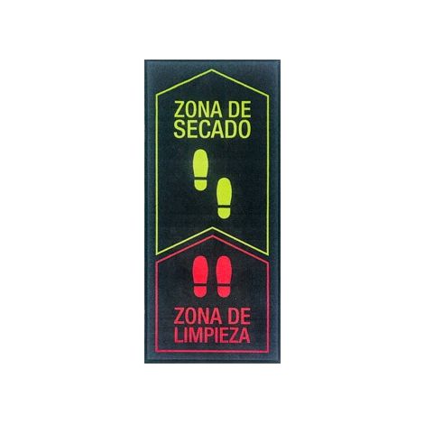 ALFOMBRA POLIAMIDA DESINFECCION PRO-SANI RJ/VD 67X150CM -  DINTEX