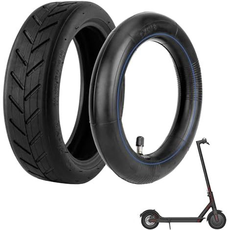 [JAMAIS UTILISÉ] Pneu trotinette électrique 8 1/2 x 2 + chambres à air, Set butyle renforcé pour Xiaomi et autres modèles 8,5 pouces (1/5)