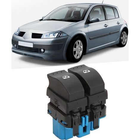 Ej.Life – Interrupteur lève-vitre électrique pour Renault Mégane II et Scénic II – Connexion 10 broches – Matériau résistant à la chaleur - 8200107772 (1/5)