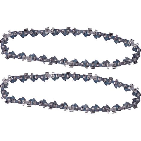 Lot de 2 chaînes de rechange pour tronçonneuse électrique portable sans fil de 10 cm (4 pouces) (1/5)