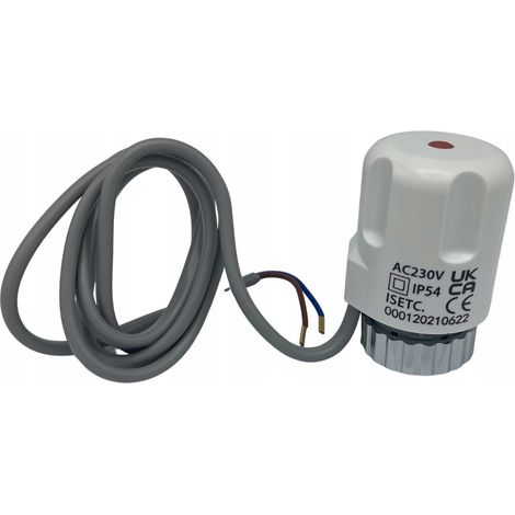 ATTUATORE TERMOELETTRICO PER COLLETTORE 230V IP54 (1/3)