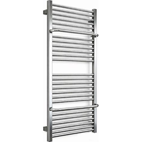 Sèche-serviette eau chaude chromé de 1140mm de haut et 500mm de large - 402 Watt - LIM1140/500SXCROK (1/5)