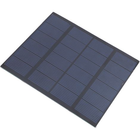 Panneau solaire portable 1,5 W 6 V en polysilicium PET laminé, pour applications domestiques, commerciales et industrielles. (1/5)