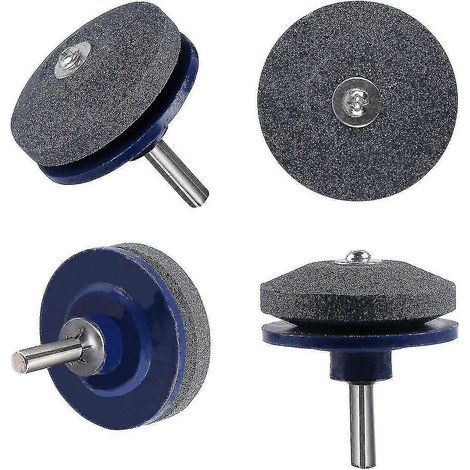 Messerschärfer für Rasenmäher (4er-Set) für elektrische Bohrmaschinen (1/5)