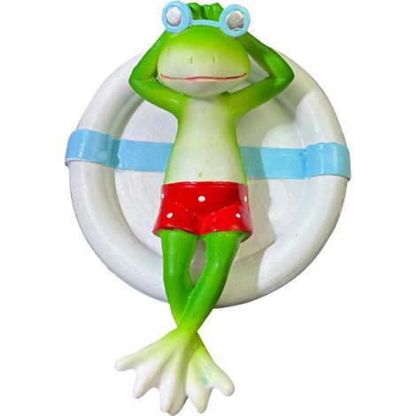Figuren Kunstharz Skulptur Teich Schwimmdekoration Deko Tier