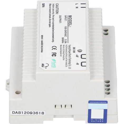 Schienenschaltnetzteil DR-Serie Einstellbare geregelte LED-Mittel-Niederspannungsgeräte DR‑100‑24 (1/5)