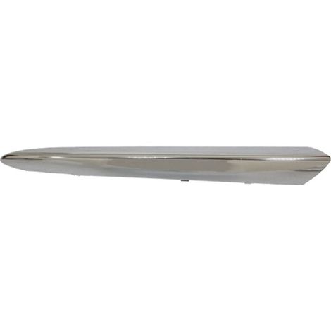 1 color: Silver Material: ABS Right front bumper bright chrome trim suitable for Mercedes-Benz. (1/4)