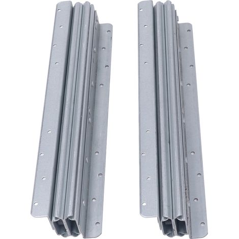 1 Satz Schubladenschienen, 120 kg Tragkraft, 400–900 mm, für Küchenschränke (1/5)