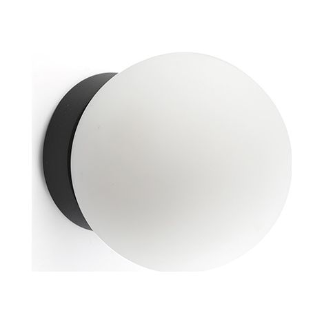 Faro PING Lampada da parete per bagno Nero opaco 3000K IP44 (1/3)