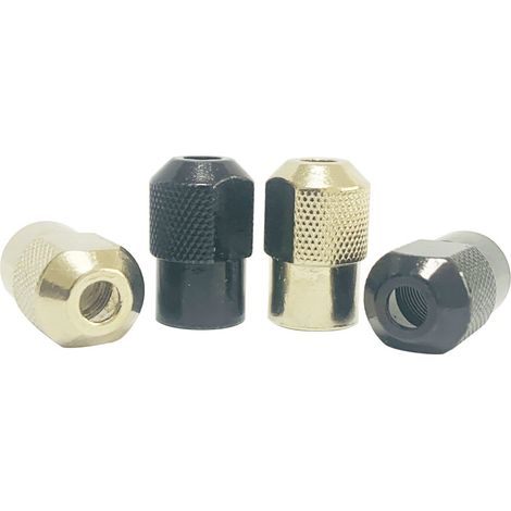 5pcs perceuse accessoire perceuse mandrin écrou perceuse outils rotatifs pour perceuse 8X0.75Mm (noir) (1/2)
