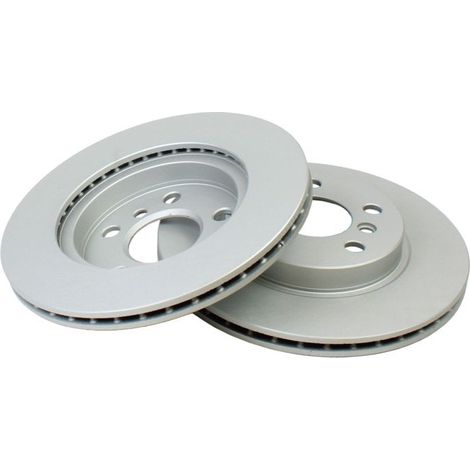 Lot de 2 Disques de frein QUARO QD1853 BMW 34116861649 34116866293 6861649