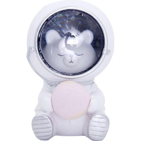 Lampe espace mignon pour animaux de compagnie, décoration chambre enfant, veilleuse cosmonaute, ornement cadeau nuit (1/5)