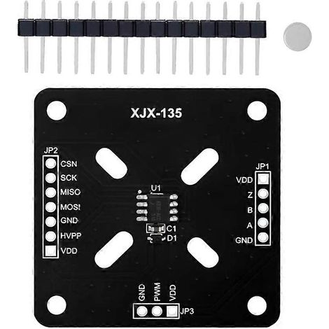 XJX-135 MT6816 MT6816CT Magnet-Encoder-Evaluierungskit 42-Schrittmotor-PWM-Steuermodul (1/5)