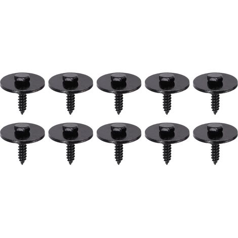 Viti di protezione antispruzzo per motore con rondella, testa esagonale da 8 mm, viti a clip per montaggio sotto il ponte, impediscono l'allentamento, 10 pezzi
