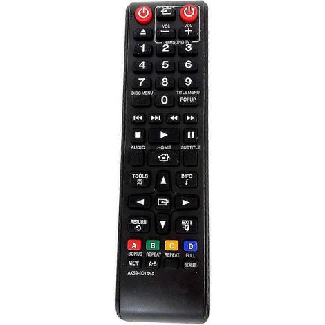 Télécommande AK59-00149A pour lecteur Blu-ray/vidéodisque Samsung et AK59-00148A