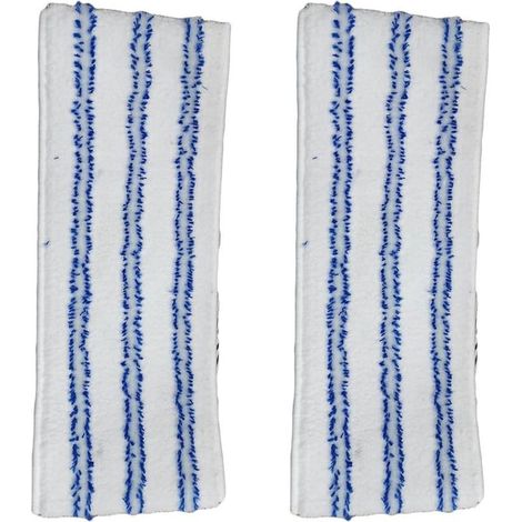 SHINING HOUSELot de 2 chiffons en microfibre pour nettoyeur vapeur Polti Vaporetto, Vaporflexi Brush, Vaporetto Pro, Classic, Eco Pro 3.0, Vaporetto Eco Pro 3000, Edition, Evolution (1/5)