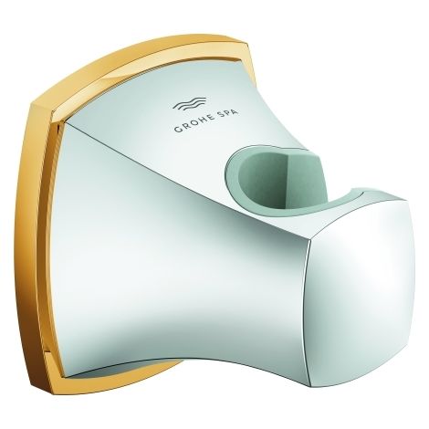 Wandbrausehalter Grandera 26896 chrom/gold (1/3)