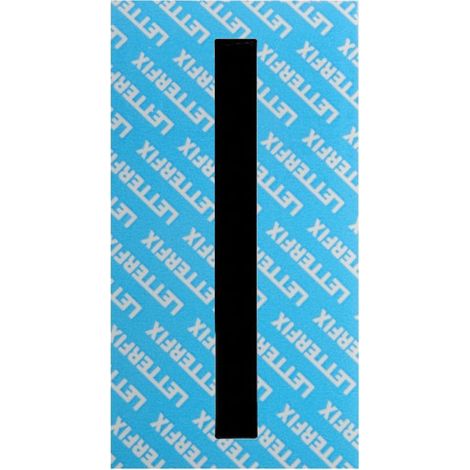 Letra Adhesiva Negra Serie T80 I Letterfix