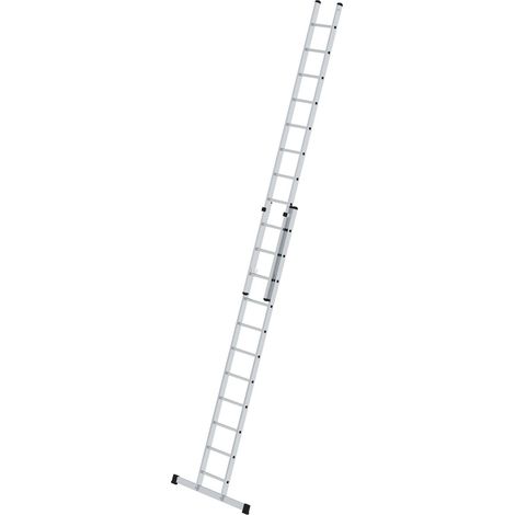 Günzburger Steigtechnik Echelle coulissante à échelons en 2 parties avec traverse standard 2 x 11 échelons - 011611 (1/4)