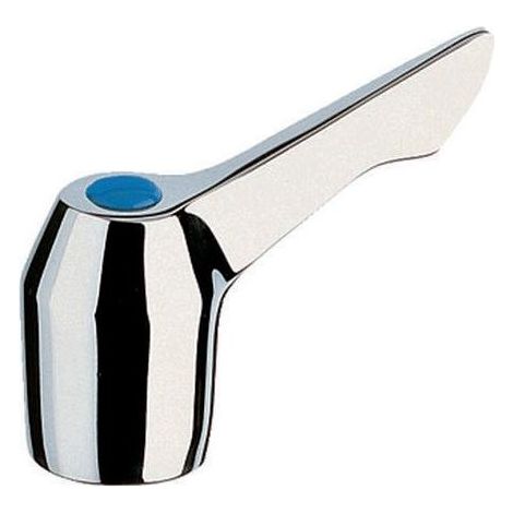 Hebel 45248 1/2Zoll für Oberteile Keramik Markierung blau/rot chrom (1/2)