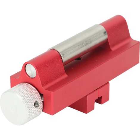 Professionelles Schleifwerkzeug aus Aluminiumlegierung mit festem Winkel und breiter Walze für Meißel und Hobel. (1/5)