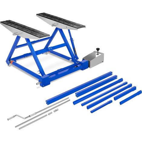 MSW – Table élévatrice mobile 1500 kg – Longueur ajustable 800-1540 mm – Largeur 1300 mm – Acier robuste pour ateliers mécaniques (1/5)