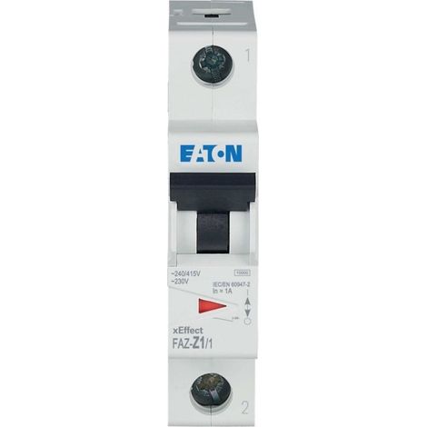 Leitungsschutzschalter 1P Z 1A 10kA AC FAZ Z1/1 278618 (1/3)