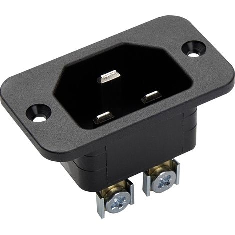 Martin Kaiser 836/sw Connecteur secteur embase mâle 16 A noir 1 pc(s) Q814863