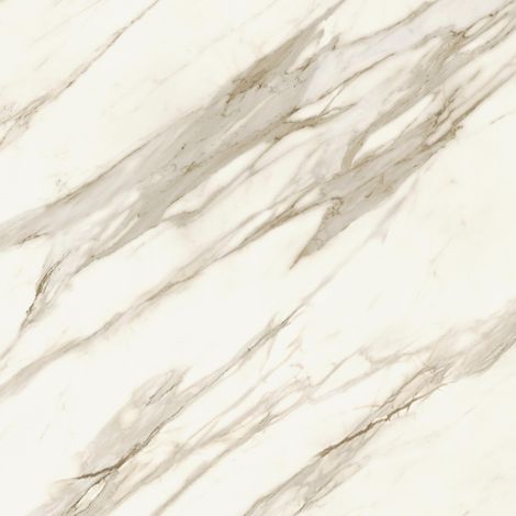 Carrelage effet Marbre Blanc Calacatta Sublime 120x120x0,9 cm Brillant Orsiano - Sol et mur intérieur (vendu par carton de 2,88 m²) - RO'MA CARRELAGE