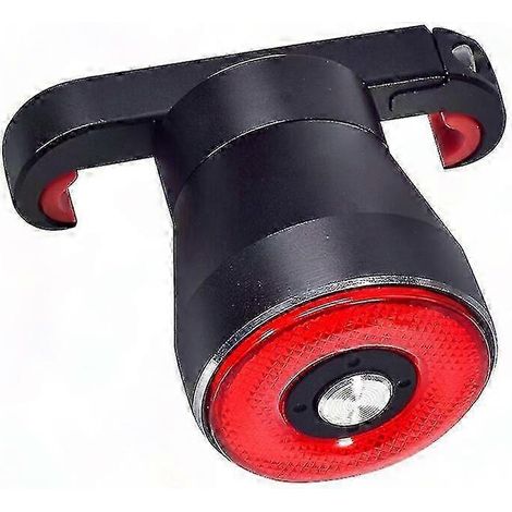 Antusi Automatisches Bremslicht-Rücklicht für Fahrräder, Sicherheitslicht für Fahrräder, USB-aufladbares Rücklicht, wasserdicht, nachts gut sichtbar (1/5)