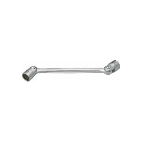 HAZET Doppel-Gelenksteckschlüssel 645-16X17 s: 16 x 17 mm (1/3)