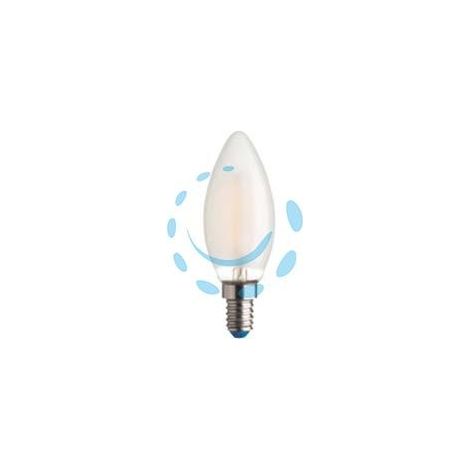 LAMPADA FILO LED OLIVA STICK SATINATA E14 - 4.5w - 2700°K calda - 470 lm - 35x97h
