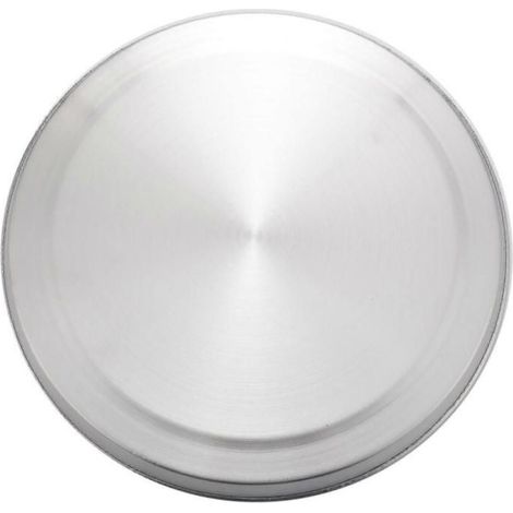 Lot de 4 couvercles ronds en acier inoxydable pour brûleurs de cuisinière (1/5)