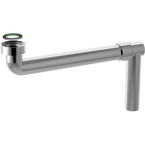 Sifone a Esse Salvaspazio Lavabo Cromato Bonomini 1 1/4 x Ø 32 mm