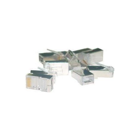 Conector RJ45 cat.5e 8(8) 8P8C blindado X-ML-5F-IMP /100 unidades/