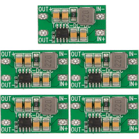 5 Modules DC-DC Abaisseur 92% Efficacité Haute Fréquence Convertisseur 12V vers 24V/9V 2A pour PC et Électronique (1/5)