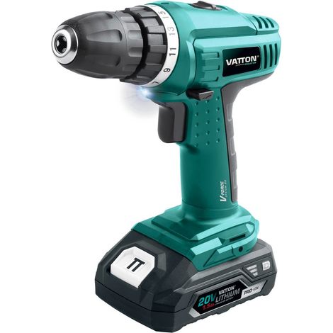 Trapano avvitatore Vatton 20v 1 batteria 1,5ah