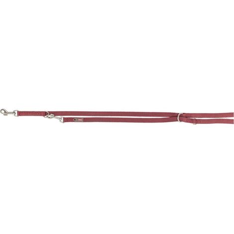 Guinzaglio regolabile per cane Trixie Premium Rosso XS/S (1/4)