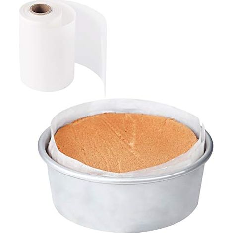 Moule à gâteau antiadhésif, papier cuisson parcheminé (10 cm x 50 m) (1/4)