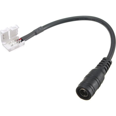 Conexión para 1m o 2.5m de cinta de 12V monocolor 3528 o 3014
