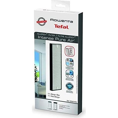 Rowenta Allergy XD6077F0 filtro nero per purificatore d'aria