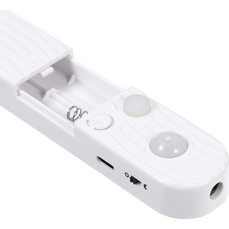 DC5-6V 3W 2 mètres 120 LED bande lumineuse lampe d'armoire alimenté par batterie AAA conception de port de charge USB capteur de mouvement PIR technologie d'induction infrarouge humain contrôle sensib (1/5)