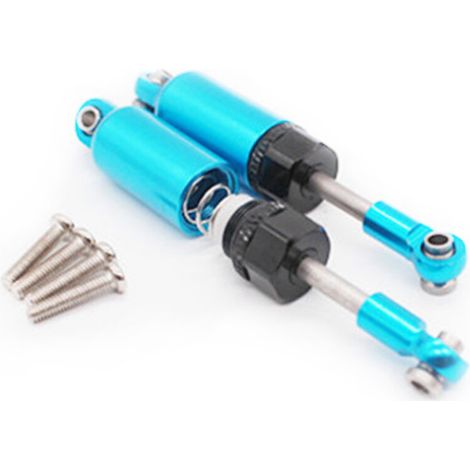 Para mejorar los amortiguadores metálicos A959-B A949 A959 A969 A979 Piezas para coches RC 1/18, Azul