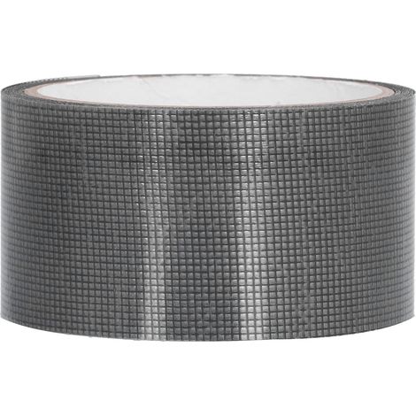 Ruban de réparation écran 50mmx2m bande maille filet moustiquaire remplacement écran fenêtre pour réparer tulle (1/5)