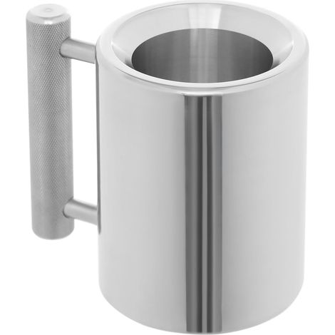 Tasse à café avec haltère, en acier inoxydable, poids lourd, 10 kg, tasse amusante de 400 ml, pour l'entraînement de fitness, l'entraînement et cadeaux (1/5)
