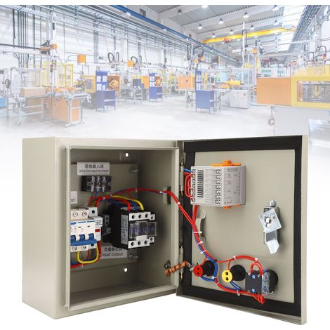 Boîtier de régulation de température intelligent PID BERM/BEM-TC7A-32A-3P+N-CT, triphasé 380 V CA, 15 kW, avec thermocouple (1/5)