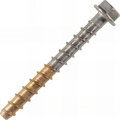 Vis Béton Inox A4 10x105 Elbac Fixation Béton Haute Résistance Corrosion - Elbac (1/2)