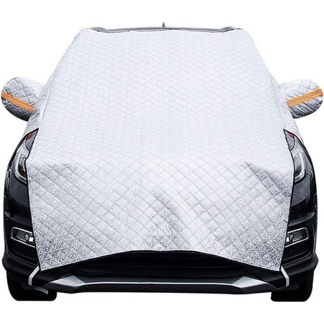 Couverture pare-brise magnétique repliable pour voiture – Protection hivernale résistante, facile à installer et compacte (1/4)